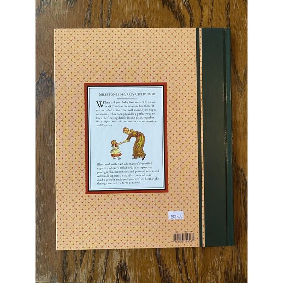 The Kate Greenaway Baby Book Hardcover Record Of The First Five Years By Sheldra - Picture 2 of 11